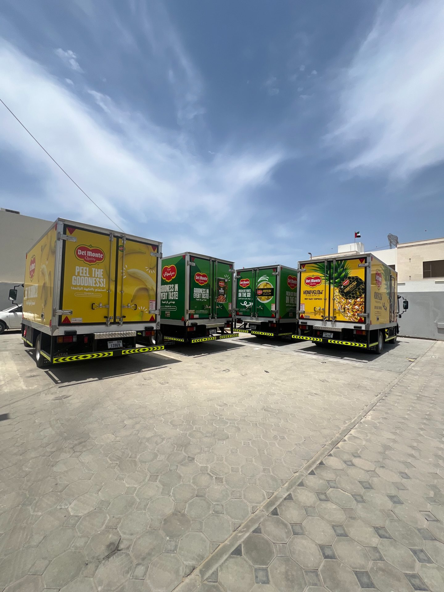Turning every mile into freshness on the move 🚚🍍

Contact Brand Art Advertisements for more>> 058987705
.

.
#brandidentity #trucks #dubai🇦🇪 #fypppppppppppppppシ゚viral #wrapping