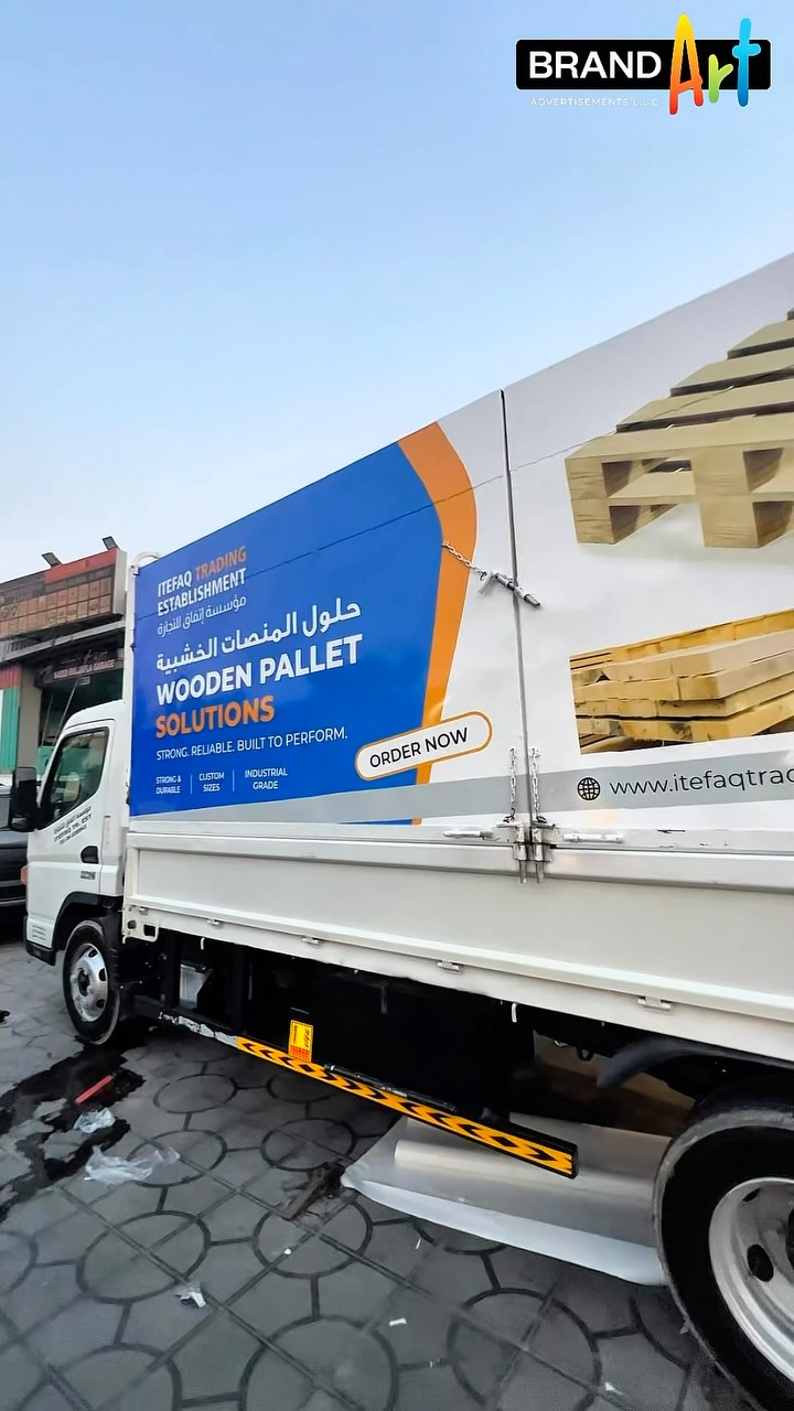 Turn your truck into a moving billboard! 🚛✨From bold designs to professional installation, we transform every journey into a powerful branding opportunity.Make your brand visible everywhere with premium truck branding by Brand Art Advertisements.📍 Al quoz4,Dubai, UAE
🌐 brandart.ae#TruckBranding #VehicleBranding #DubaiBranding #FleetBranding #TruckWrap
[MobileAdvertising BrandArtAdvertisements DubaiBusiness UAEAdvertising CommercialVehicleBranding]..
Vehicle Branding in Dubai