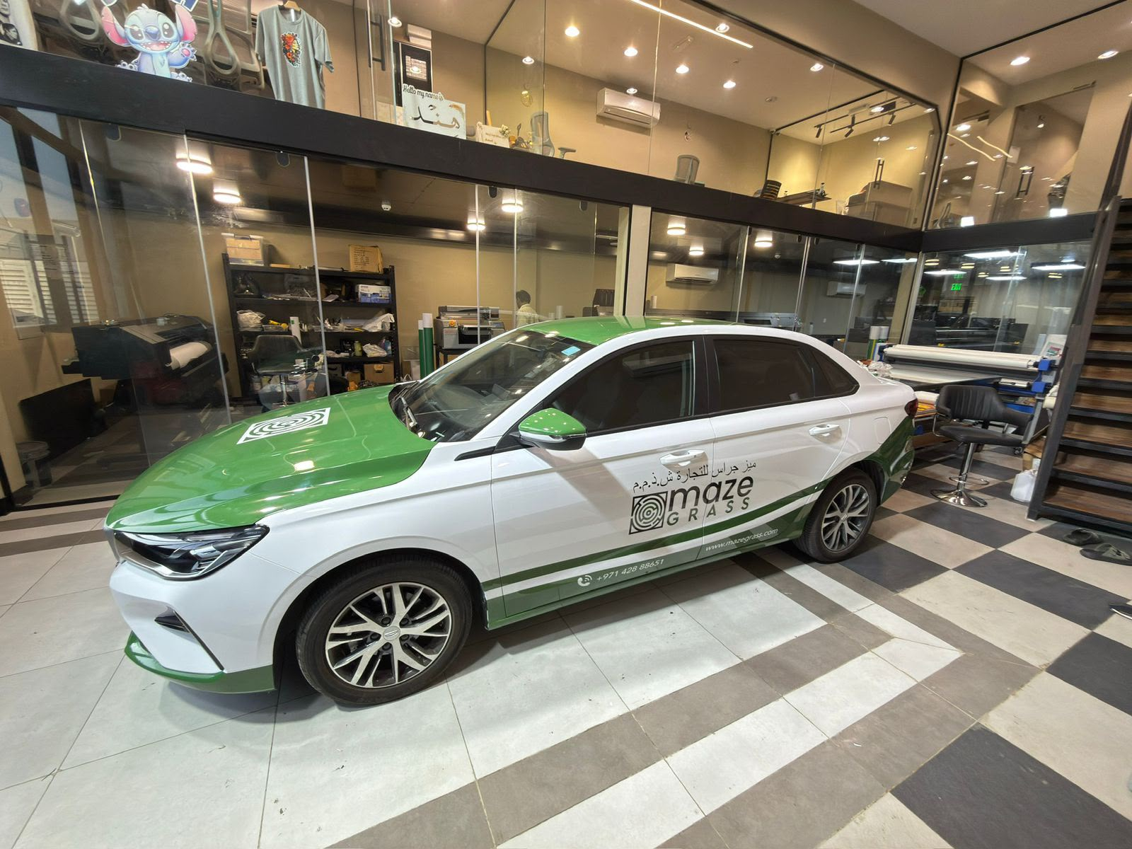 Vehicle branding in dubai