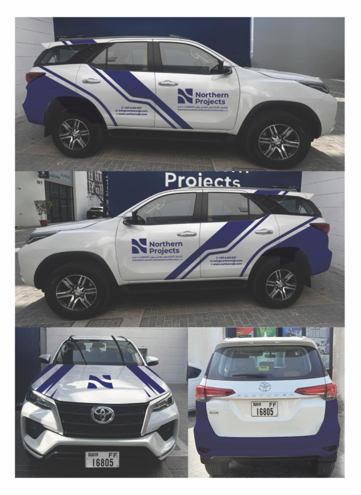 Vehicle branding in dubai