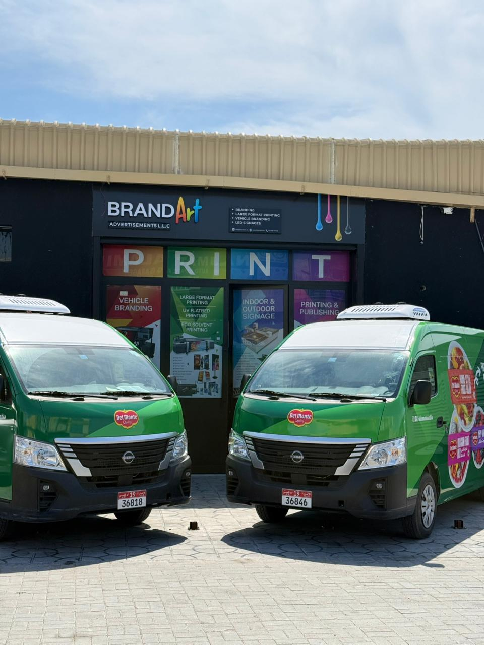 Vehicle branding in dubai