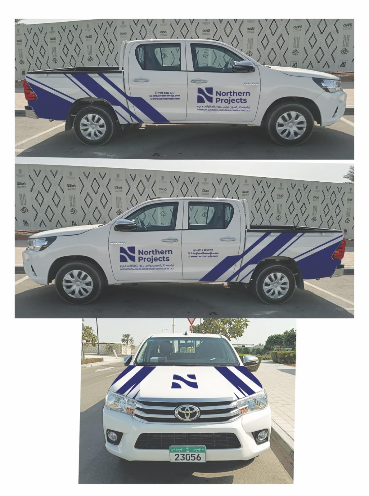 Vehicle branding in dubai